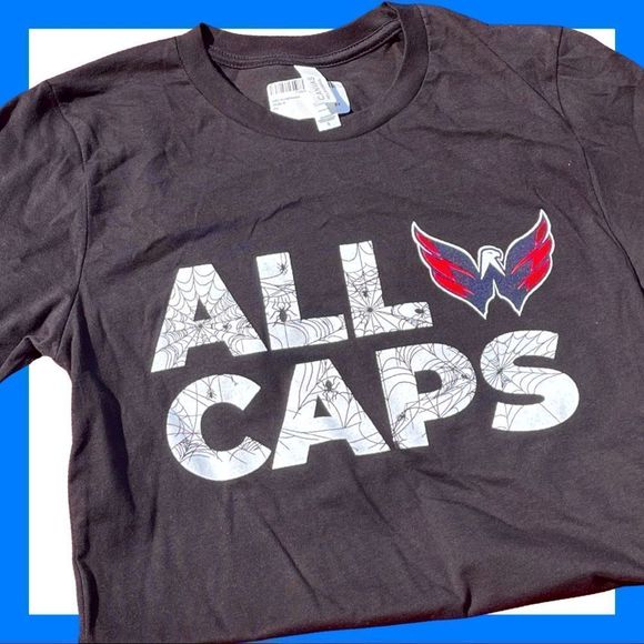 Washington Capitals Halloween tshirt NWT - Picture 1 of 3